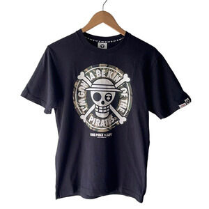 AAPE Bathing Ape Size S One Piece King of the Pirates Black T-Shirt